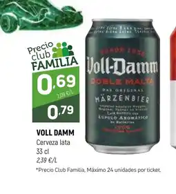 Coviran VOLL DAMM Cerveza lata oferta