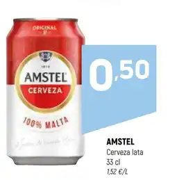 Coviran AMSTEL Cerveza lata oferta