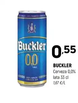 Coviran BUCKLER Cerveza 0,0% oferta
