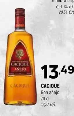 Coviran CACIQUE Ron añejo oferta