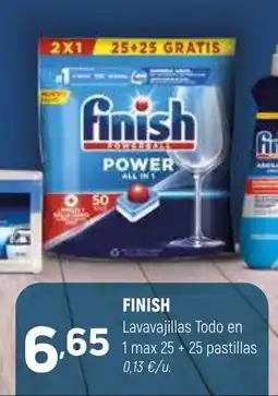 Coviran FINISH Lavavajillas Todo en 1 oferta