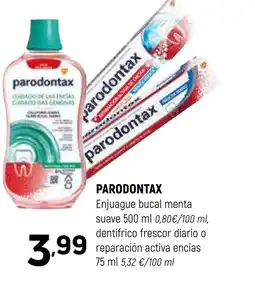 Coviran PARODONTAX Enjuague bucal menta suave oferta