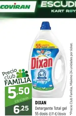 Coviran DIXAN Detergente Total gel oferta