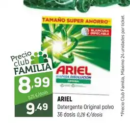 Coviran ARIEL Detergente Original polvo oferta