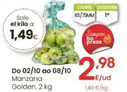 Eroski Manzana Golden oferta