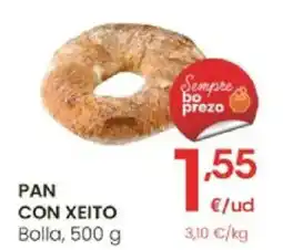 Eroski Pan con xeito oferta
