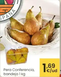 Eroski Pera Conferencia, bandeja oferta