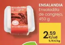Eroski Ensalandia ensaladilla de cangrejo oferta