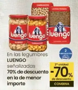 Eroski LUENGO En las legumbres señalizadas oferta