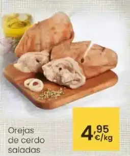 Eroski Orejas de cerdo saladas oferta