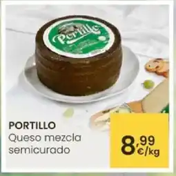 Eroski PORTILLO Queso mezcla semicurado oferta