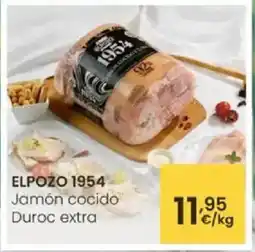 Eroski ELPOZO 1954 Jamón cocido Duroc extra oferta