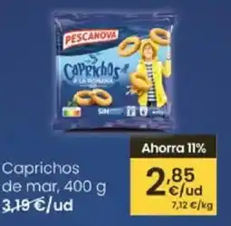 Eroski PESCANOVA Caprichos de mar oferta