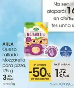Eroski ARLA Queso rallado Mozzarella para pizza oferta