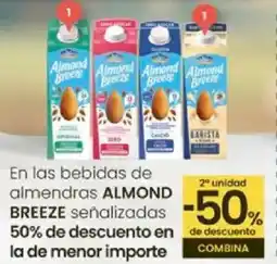Eroski ALMOND BREEZE En las bebidas de almendras señalizadas oferta