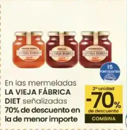 Eroski LA VIEJA FÁBRICA DIET En las mermeladas señalizadas oferta