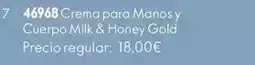 Oriflame Crema para manos y cuerpo milk & honey gold oferta