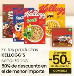 Eroski KELLOGG'S En los productos señalizados oferta