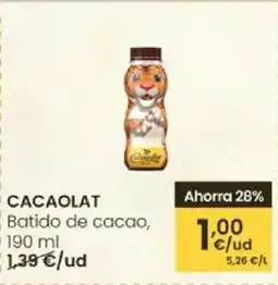 Eroski CACAOLAT Batido de cacao, oferta