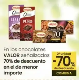 Eroski VALOR En los chocolates señalizados oferta