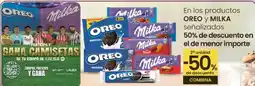 Eroski OREO y MILKA En los productos señalizados oferta