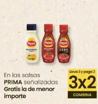 Eroski PRIMA En las salsas señalizadas oferta