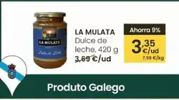 Eroski LA MULATA Dulce de leche oferta