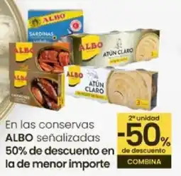 Eroski ALBO En las conservas señalizadas oferta