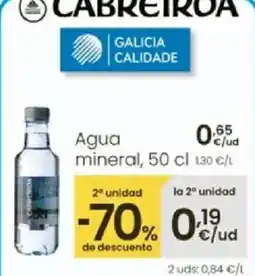 Eroski Agua mineral oferta