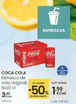 Eroski COCA COLA Refresco de cola original oferta