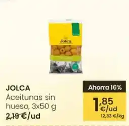 Eroski JOLCA Aceitunas sin hueso oferta
