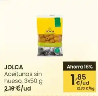 Eroski JOLCA Aceitunas sin hueso oferta