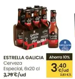 Eroski ESTRELLA GALICIA Cerveza Especial oferta