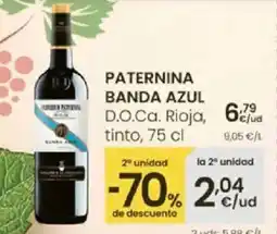 Eroski PATERNINA BANDA AZUL D.O.Ca. Rioja, 6 tinto oferta