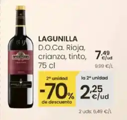 Eroski LAGUNILLA D.O.Ca. Rioja, crianza, tinto oferta