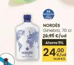 Eroski NORDÉS Ginebra oferta