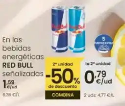 Eroski RED BULL En las i bebidas energéticas oferta