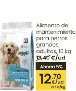 Eroski Alimento de mantenimiento para perros grandes adultos oferta