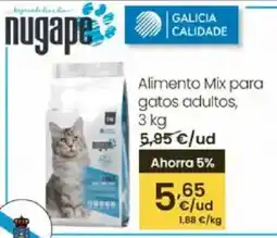 Eroski Alimento Mix para gatos adultos, oferta