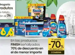 Eroski FINISH En los productos señalizados oferta
