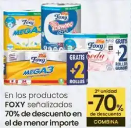 Eroski FOXY En los productos señalizados oferta