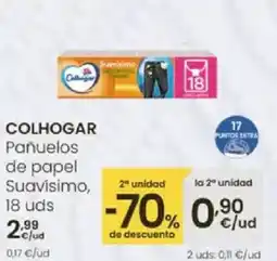Eroski COLHOGAR Pañuelos de papel Suavísimo, oferta