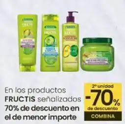 Eroski FRUCTIS En los productos señalizados oferta