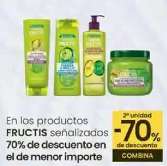 Eroski FRUCTIS En los productos señalizados oferta