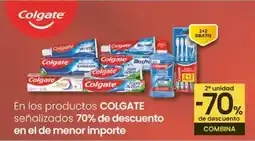 Eroski COLGATE En los productos señalizados oferta
