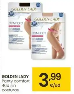 Eroski GOLDEN LADY Panty comfort 40d sin costuras oferta