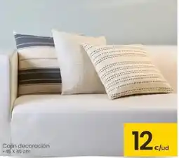 Eroski Cojín decoración * 45 x 45 cm oferta