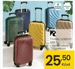 Eroski Trolley cabina ABS oferta