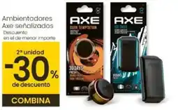 Eroski AXE Ambientadores señalizados oferta