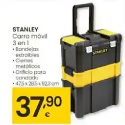 Eroski STANLEY Carro móvil 3 en 1 oferta